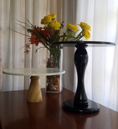 Glass Cake Stand Lana 30.5*11 Cm Tall for Birthday Parties 4