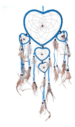 Handcrafted Large Dreamcatcher Feathers Artisanal Wind Chime 11