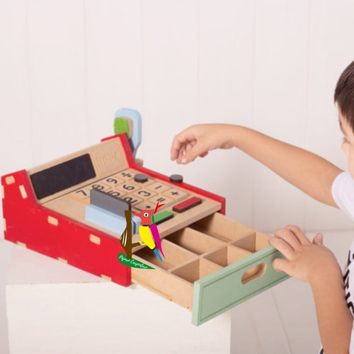 Educational Supermarket Cash Register Toy for Playful Children 1
