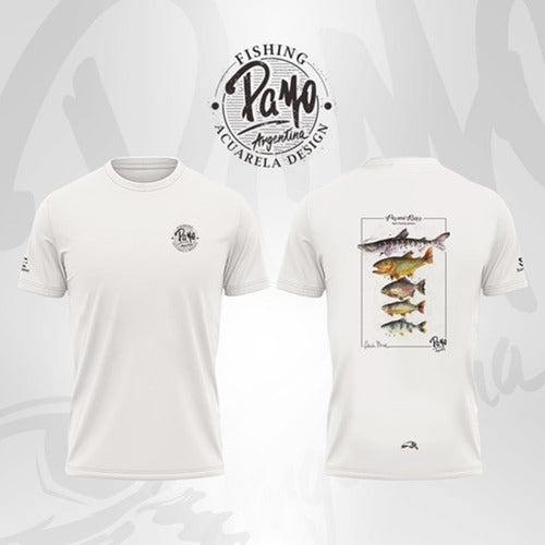 Payo Quick Dry Round Neck T-Shirt Watercolor 1