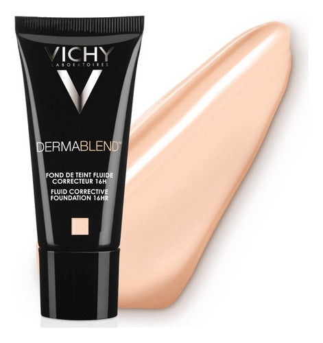 Vichy Dermablend Fluid Makeup Foundation 30ml Shade 45 Gold 0