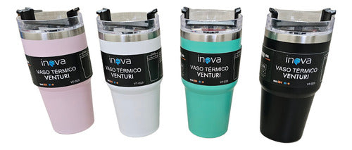 Inova Stainless Steel Thermal Mug Auto Camping 600 ml 0