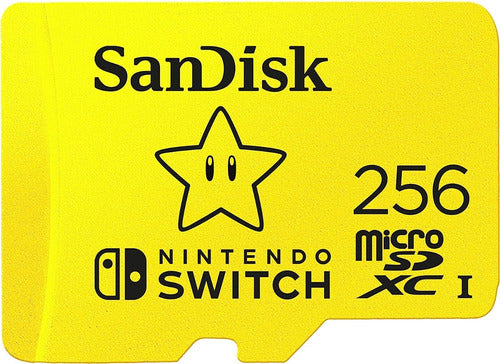 SanDisk Official Nintendo Switch Micro SD 256GB 0