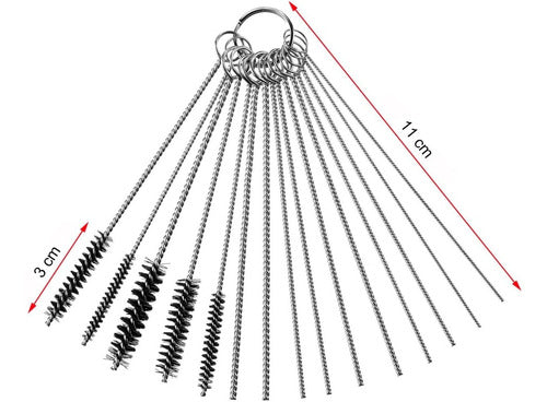 Centro Herramientas Carburetor Cleaning Brush and Calisuares Set - 28 Pieces 1