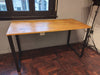 Industrial Iron and Wood Desk 0