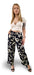 Moda_Relativa Pantalón Palazzo De Lino Estampado Mujer 6