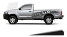 Toyota Hilux Lateral Decal Set for Single Cab Paint Job 9