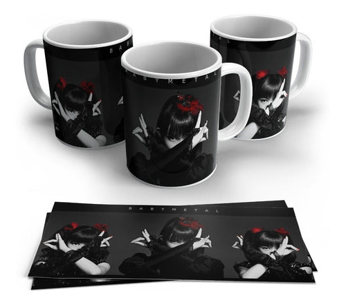 Malala Customizable Babymetal Sublimated Plastic Mugs 0