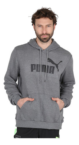 Urban Puma Essentials Logo Men's Gray Hoodie | Dexter 0