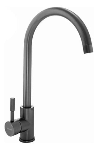 Osborn Outlet Griferia Monocomando Cocina Mesada Peltre Pico Curvo 0