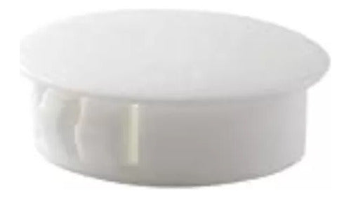 DaddyPlastic Round Plastic Regaton Interior 1 1/2 38mm X 24 White 0