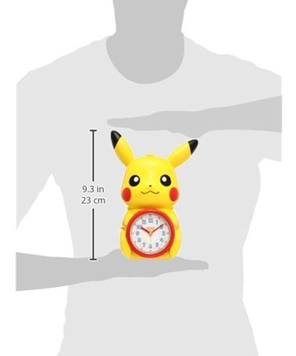 Seiko Clock Pokemon X Y & Z Pikachu Reloj Despertador De Cua 2