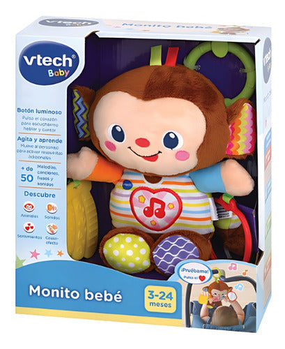 VTech Baby Monkey Plush Toy 0