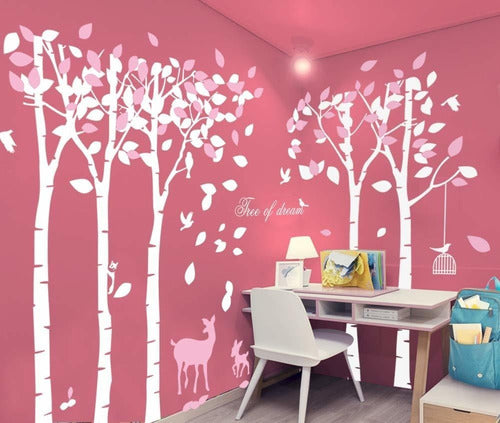 Vinilo Decorativo Pared [7mbgyq1b] Arboles 0