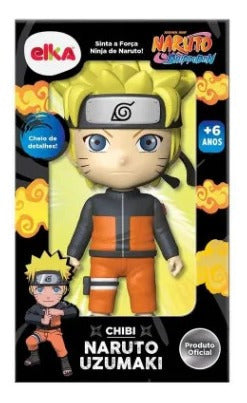 Boneco Articulado - Naruto Uzumaki Chibi - 14 Cm - Elka 0