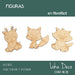 Animal Shapes for Painting Fibro Easy 15cm X 10 Units 0