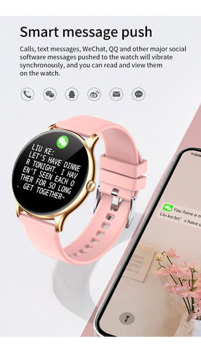 Smart Intelligent Watch for Women Compatible with Samsung Xiaomi Moto 6