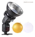 9 En 1 Flash Speedlite Kit Snoot De Softbox Grip Reflector D 3