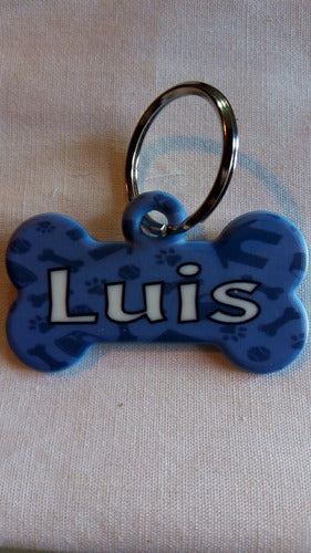 Generic Pet ID Tag with Design 1