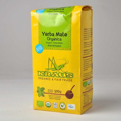 Kraus Yerba Mate Orgánica Certificada Por 500 Grs 1