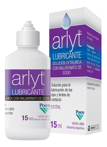 Arlyt Lubricante Para Ojos Y Lentes De Contacto 15ml 1