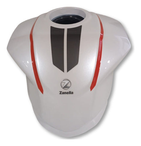 Tanque Nafta Zanella Rz650 Z7 Original Color Blanco 0