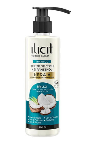 Shampoo Ilicit Kera-v Brillo 350 Ml 0