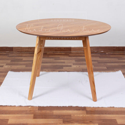 MNA Circular Dining Table 90 Nordic Style Paraíso 1