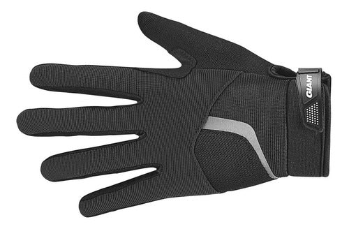 Giant Rival Long Cycling Gloves with Velcro UPF 40 Avant 0