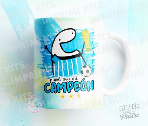 Plantillas Flork Tazas Dia Del Padre Sublimar Campeon #22 4