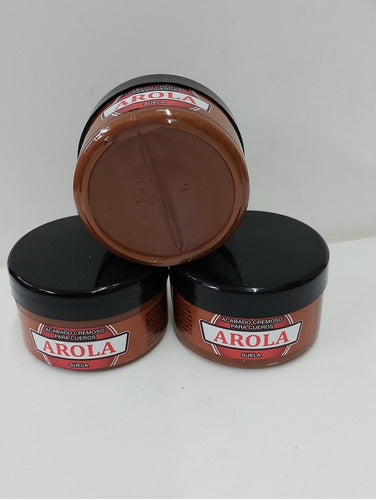 Crema Para Cuero Arola Color Suela 1