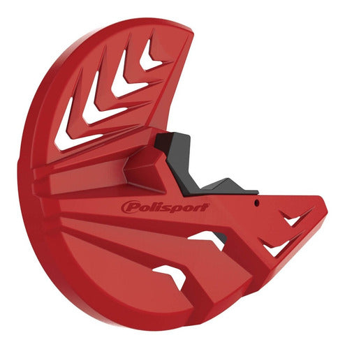 Polisport Front Brake Disc Cover for Honda CRF 250/450 15/20 Red 0