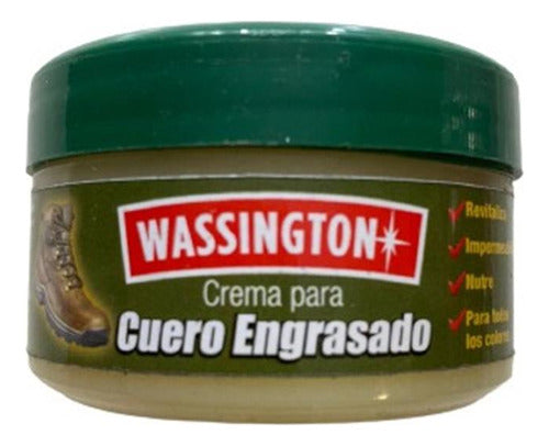 PACK of 3 Wassington Greased Leather Cream 60 CC Each 2