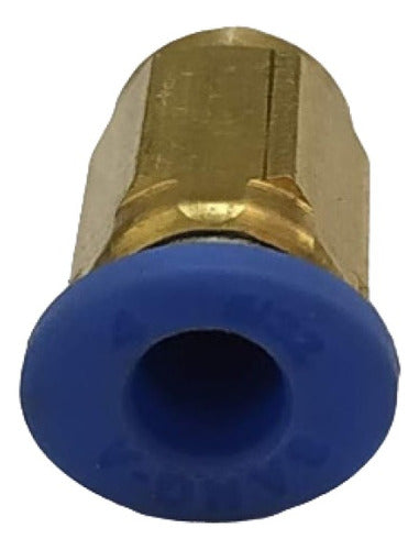 Generic Straight Connector for Compressed Air M5 Thread to 4mm Tube 1