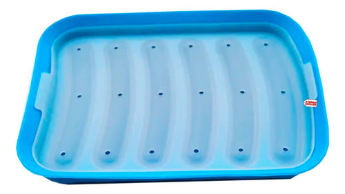 Silicone Sausage Shape 6-Cavity Mold - Ciudad Cotillón 16