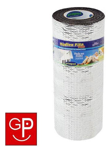 Viapol Self-Adhesive Aluminum Membrane 45cm X 10mts 1