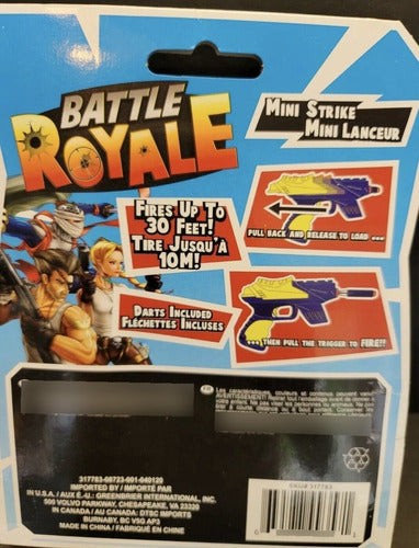 Hti Battle Royale Mini Strike Dart Blaster Original 10m 1