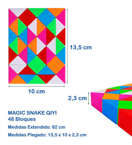 Qiyi Magic Snake + Moyu RS3M Magnetic Cube + Gift Case Combo 3