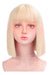 Italian Hair Natural-Like Wig Medium Length 40cm Platinum Blonde 2