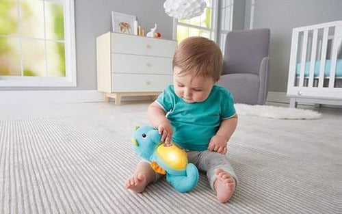 Fisher-Price Plush Baby Comfort Toy - Seahorse Stimulation New 7