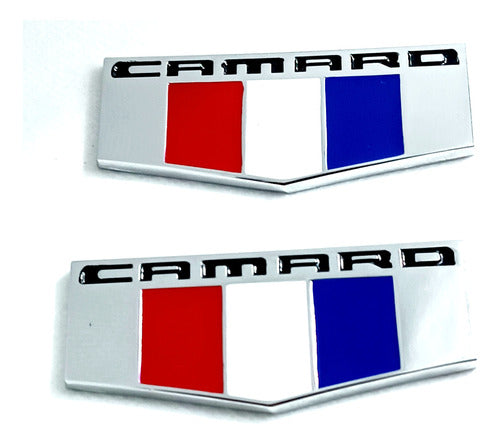 Chevrolet Camaro Lateral Emblem Pair 7x3cm 0