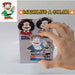 ARBATRUS Decorative Magnets Mafalda 4