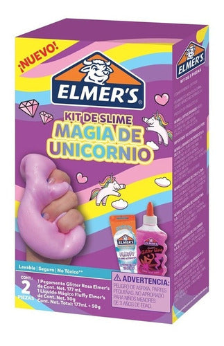Elmer's Unicorn Magic Slime Kit x2 Pieces 0