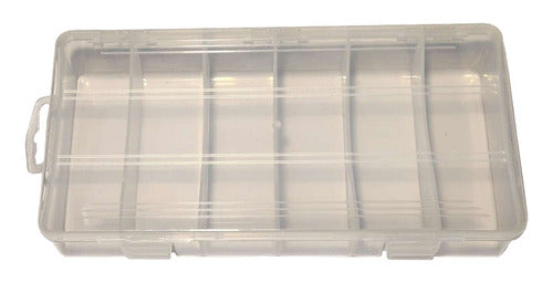 Plastic Drawer Box with Security Locks 6 Compartments 0