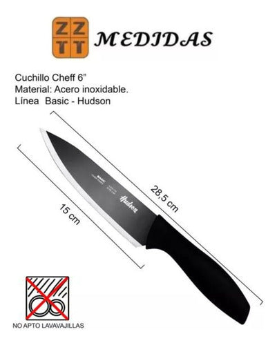 Hudson Cuchillo Cheff 6'' 1