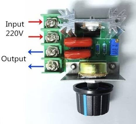 ElectronicaMTS Dimmer Variable Intensity Regulator 2000W 2