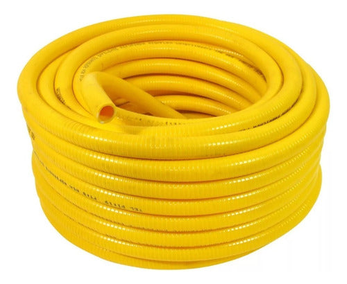 Heliflex Yellow PVC Sewage Drainage Hose 4" 102mm 5m 0