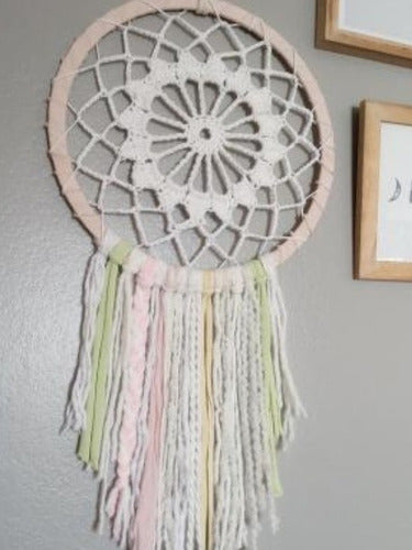 Handmade Boho Crochet Dreamcatcher 6