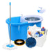 Spin Mop Bucket with Wringer and Mop Set Complete Kit 0