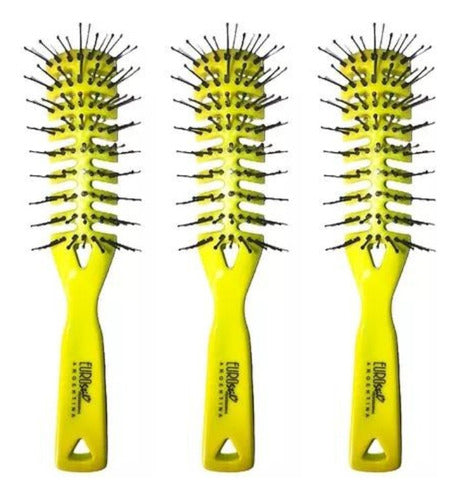 Eurostil 3 Detangling Spider Brush Professional Salon 50550 0